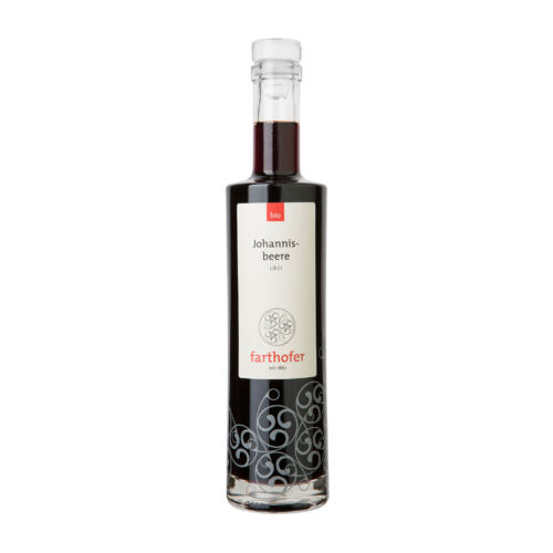 Bio Johannisbeerlikör (700 ml) - Destillerie Farthofer
