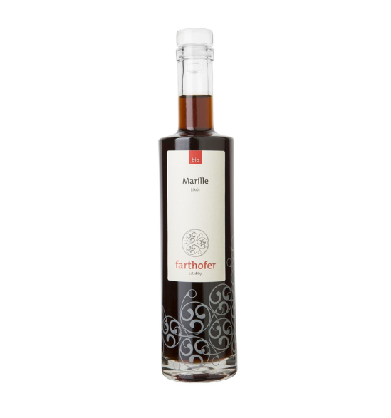 Apricot liqueur "for those who like it sweet"