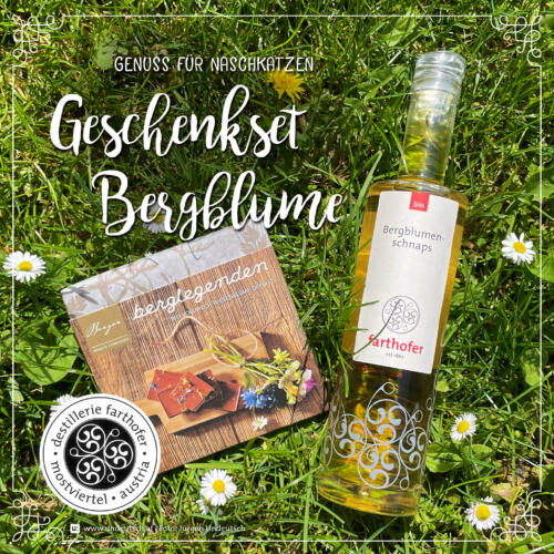 Geschenkset „Bergblume“ | Destillerie Farthofer
