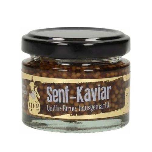 Senf-Kaviar Birne Quitte (125 g)