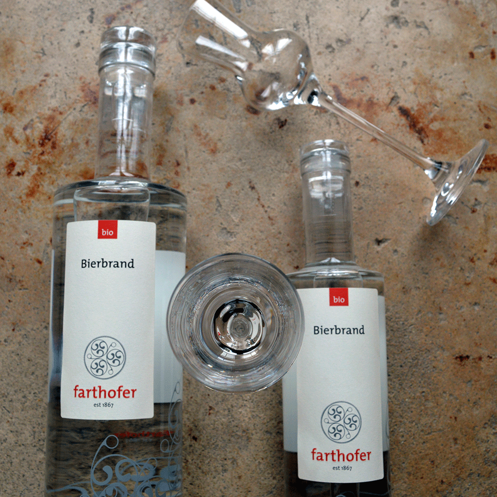 Bierbrand, Edelbrand (700 und 350 ml) - Destillerie Farthofer