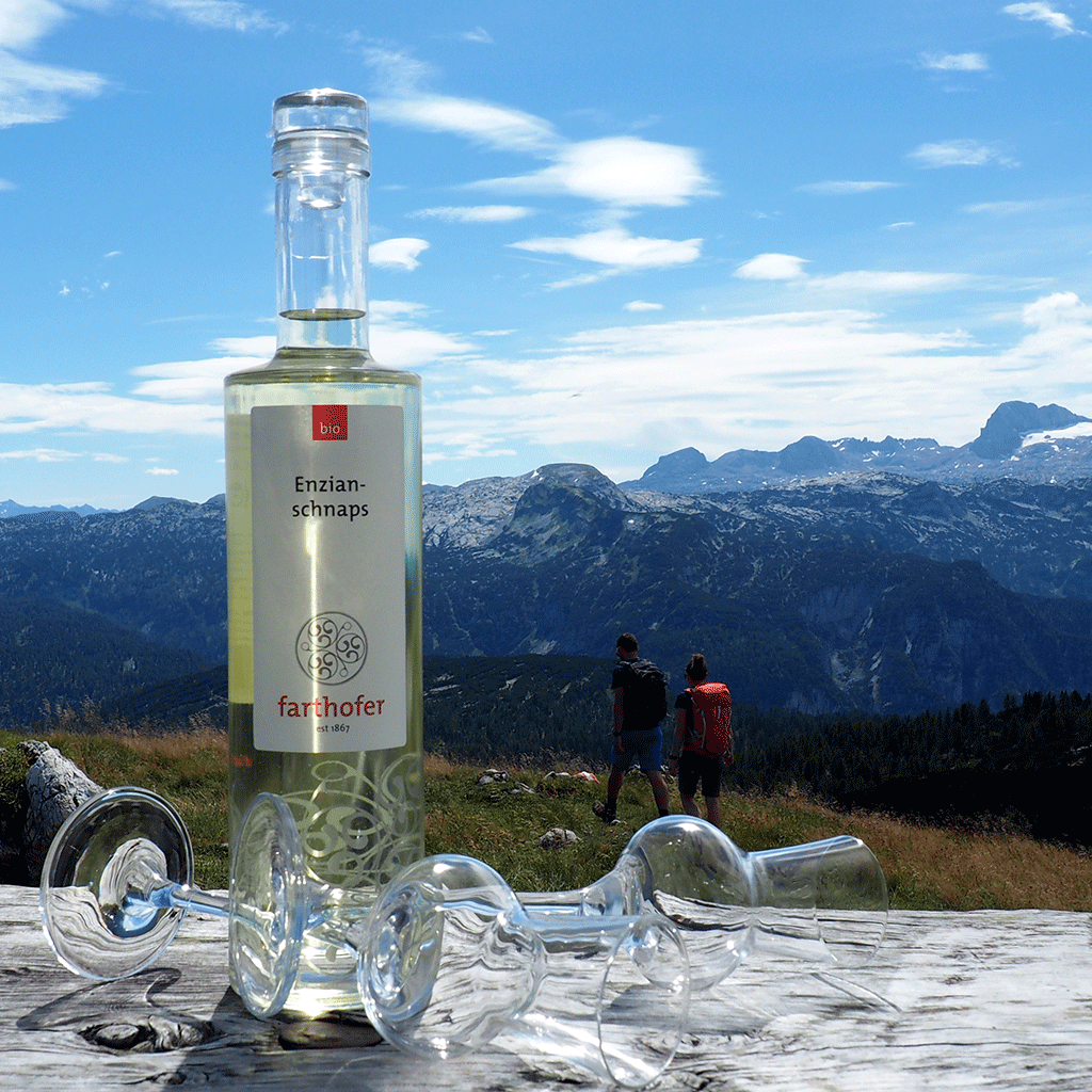 Enzianschnaps (350 ml) - Destillerie Farthofer