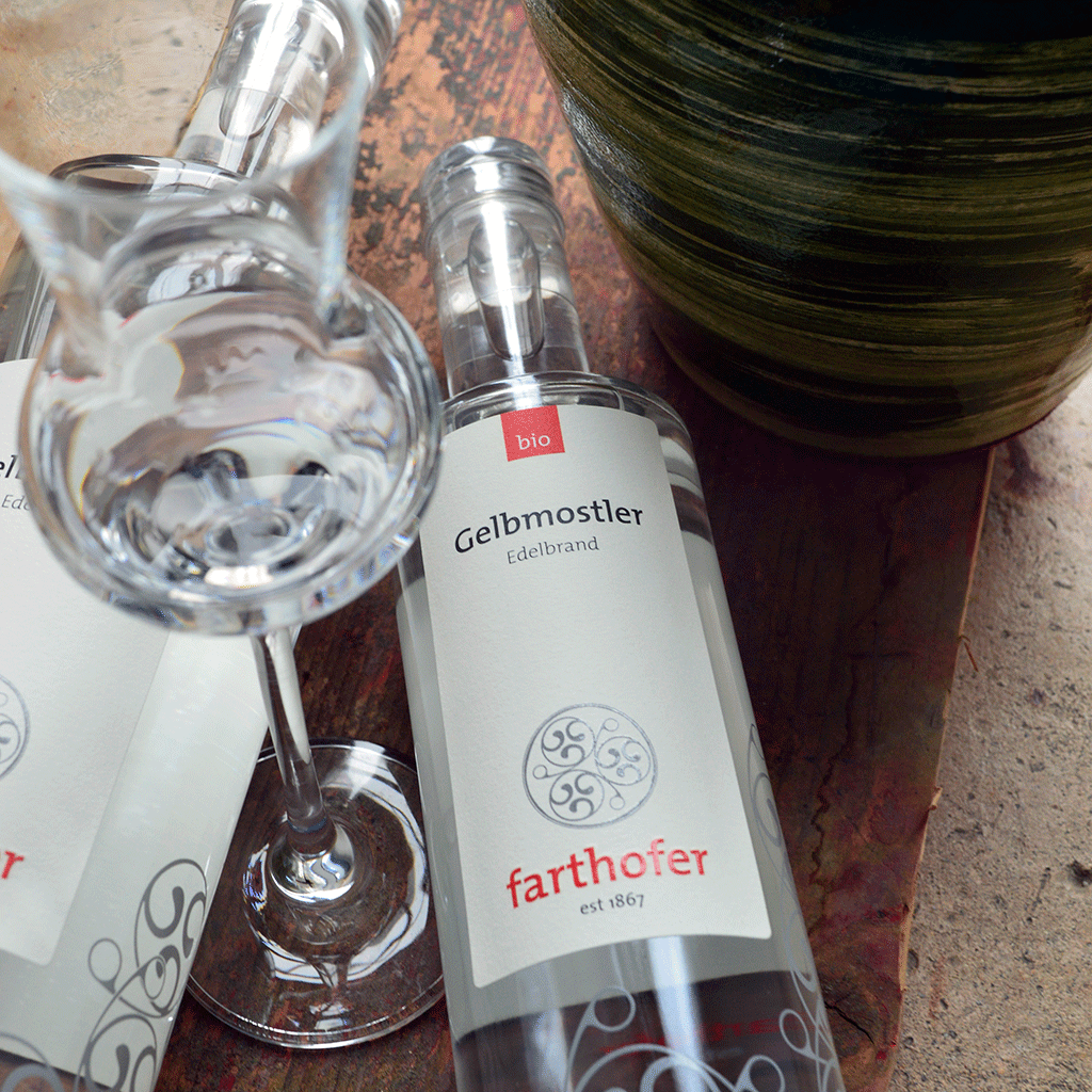 Gelbmostler (700 und 350 ml) - Destillerie Farthofer