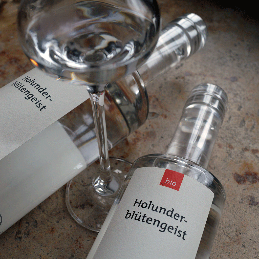 Bio Holunderblütengeist (700 und 350 ml) - Destillerie Farthofer