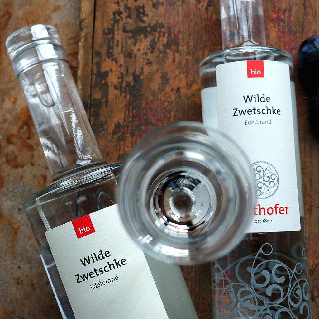 Wilde Zwetschke, Bio Edelbrand – Bild 2